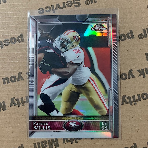 Patrick Willis โ15 Topps Chrome Card